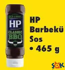 HP BARBEKÜ SOS 465 G indirimli fiyat HP BARBEKÜ SOS 465 G fiyat ve kampanya bilgisi